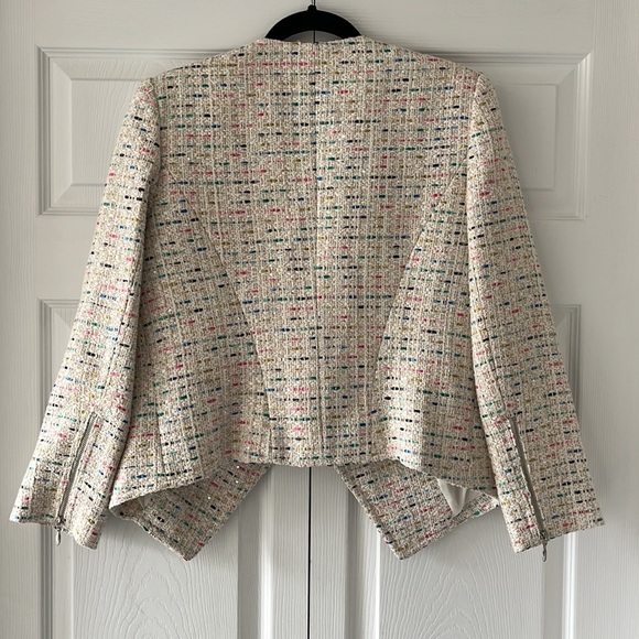 Colourful tweed blazer - Picture 4 of 8